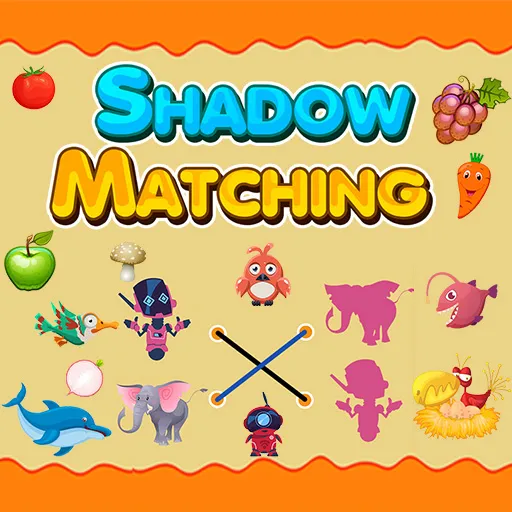 Juego de Aprendizaje de Emparejamiento de Sombras para Niños