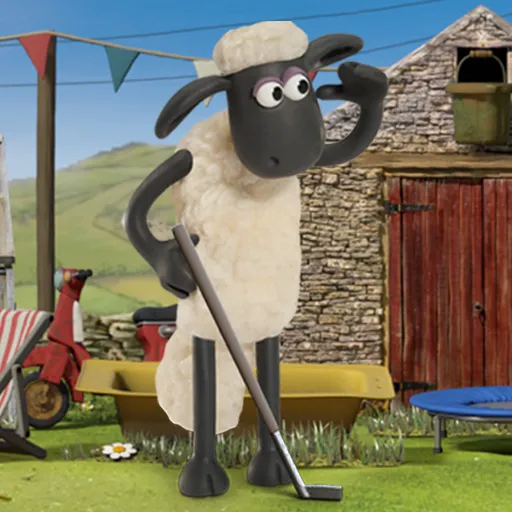 Shaun das Schaf - Baahmy Golf