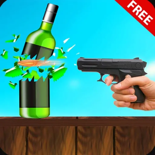 Jeu de tir de bouteille de sniper