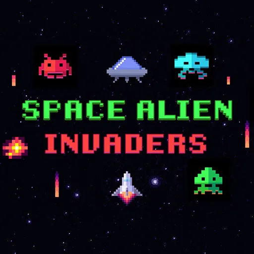 Weltraum-Alien-Invasoren