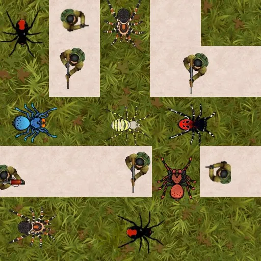 Défense contre les araignées