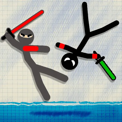 Stickman Fighting 2 Spieler
