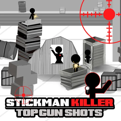 Stickman Killer Top Gun Schüsse