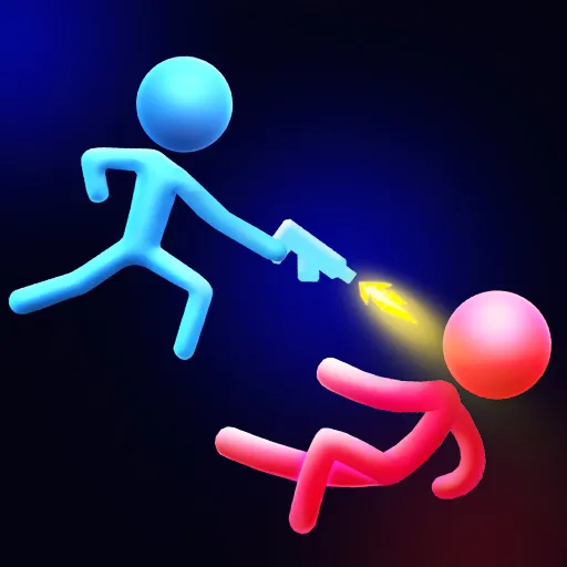 Stickman Tempel Duell
