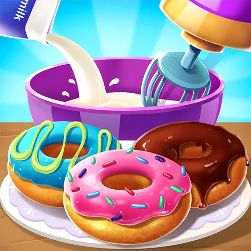 Süße Donut-Bäckerei