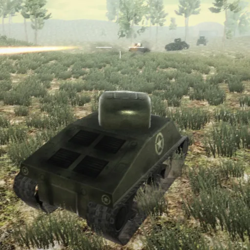 Simulateur de guerre des chars