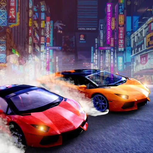 Zwei Lambo-Rivalen: Drift