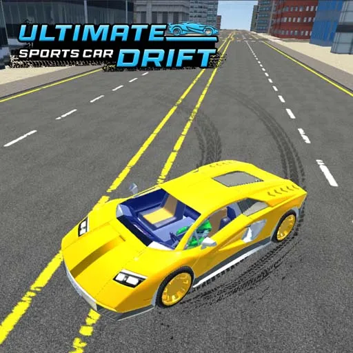 Drift de voiture de sport ultime