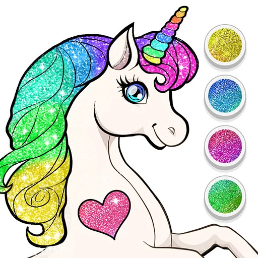 Unicorn Dress Up Kleurboek