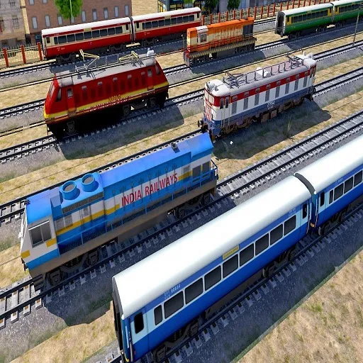 Simulateur de train de passagers de montagne montante
