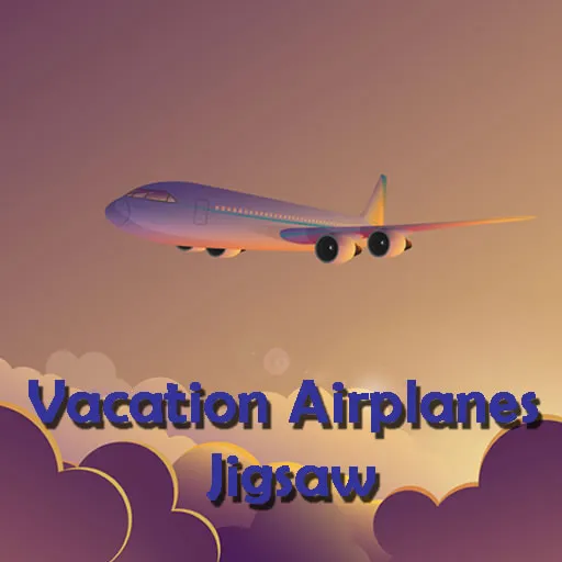 Urlaubsflugzeuge Puzzle