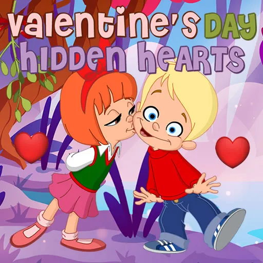 Coeurs cachés de la Saint-Valentin