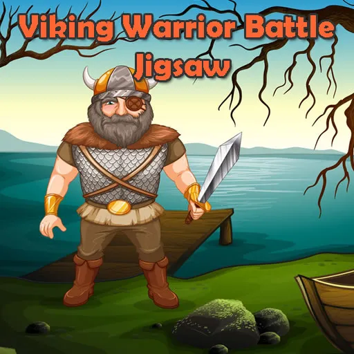 Viking Warrior Battle Puzzle