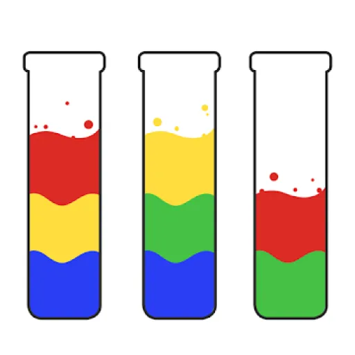 Juego de clasificación de agua