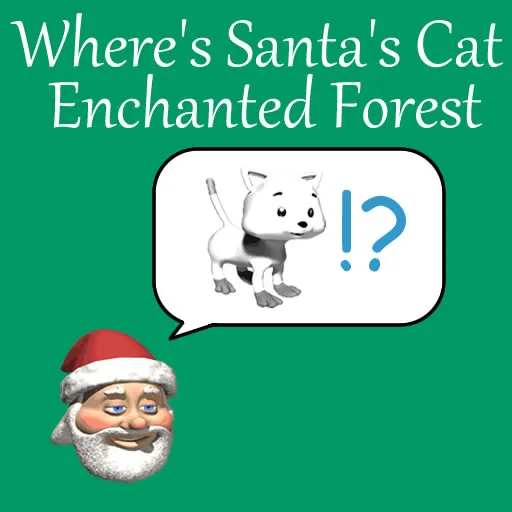 Waar is de kat van de kerstman in het betoverde bos