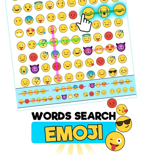 Woordenzoekpuzzel Emoji-editie