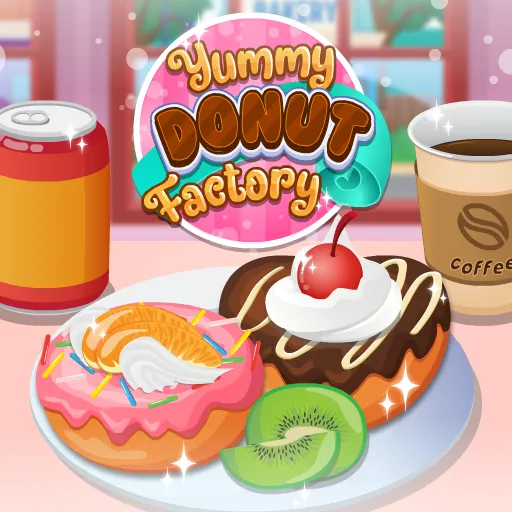 Fábrica de donas deliciosas