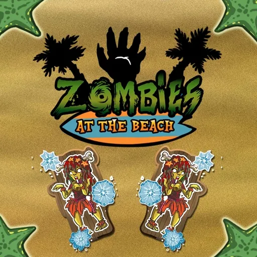 Los zombis en la playa